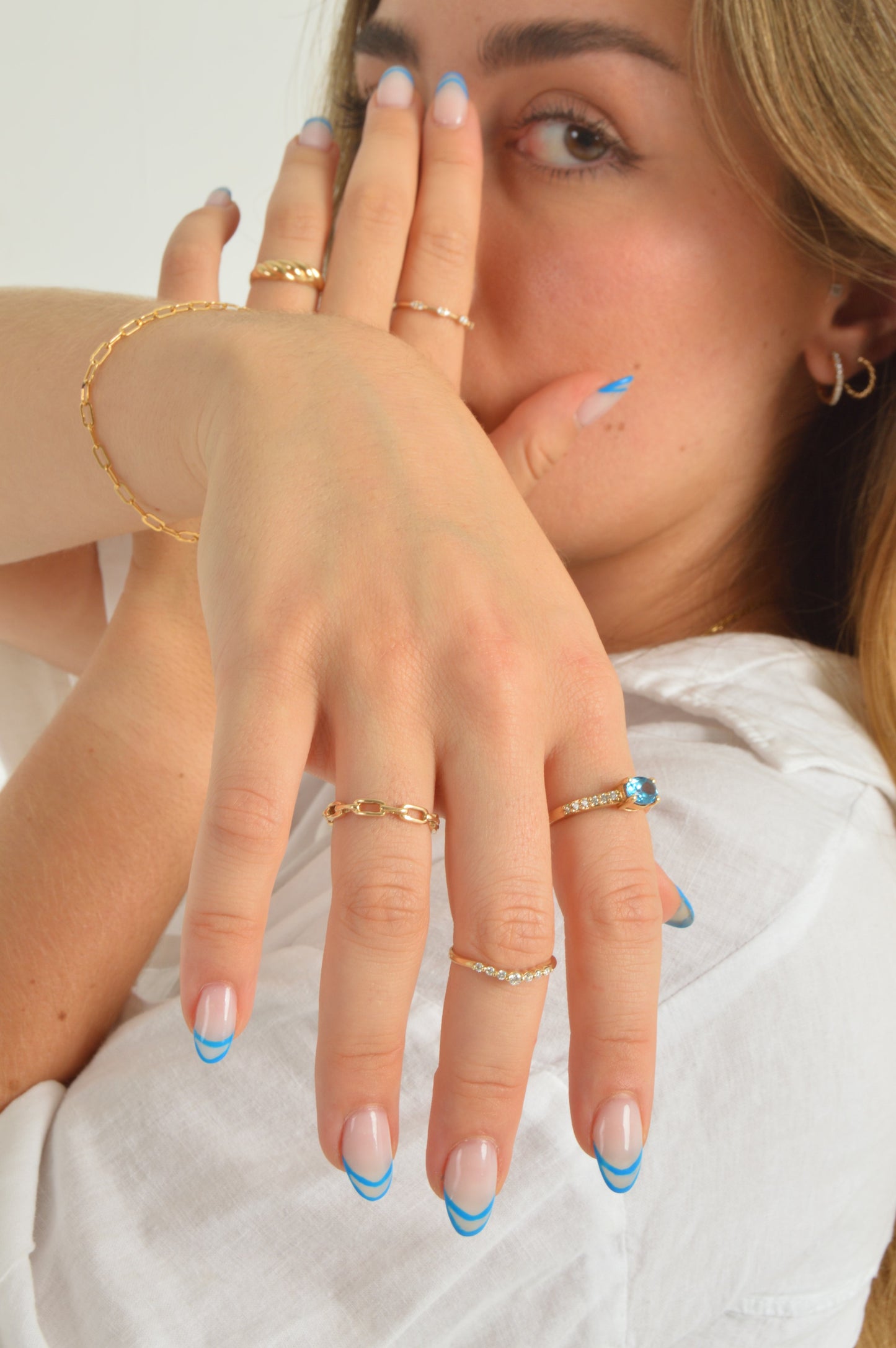 Vivid Aquamarine Ring - R14