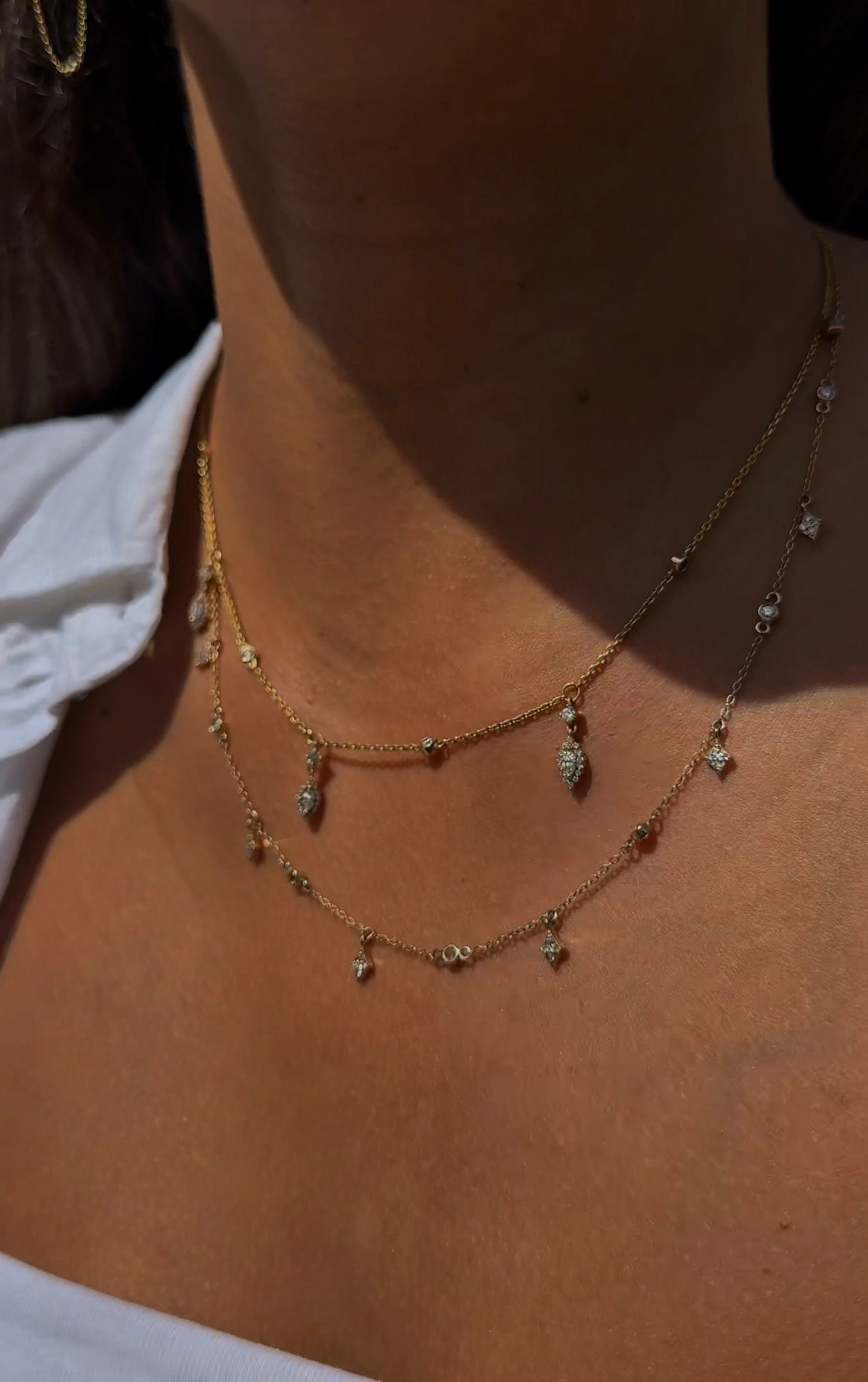 Marquise Trio Necklace - NP22