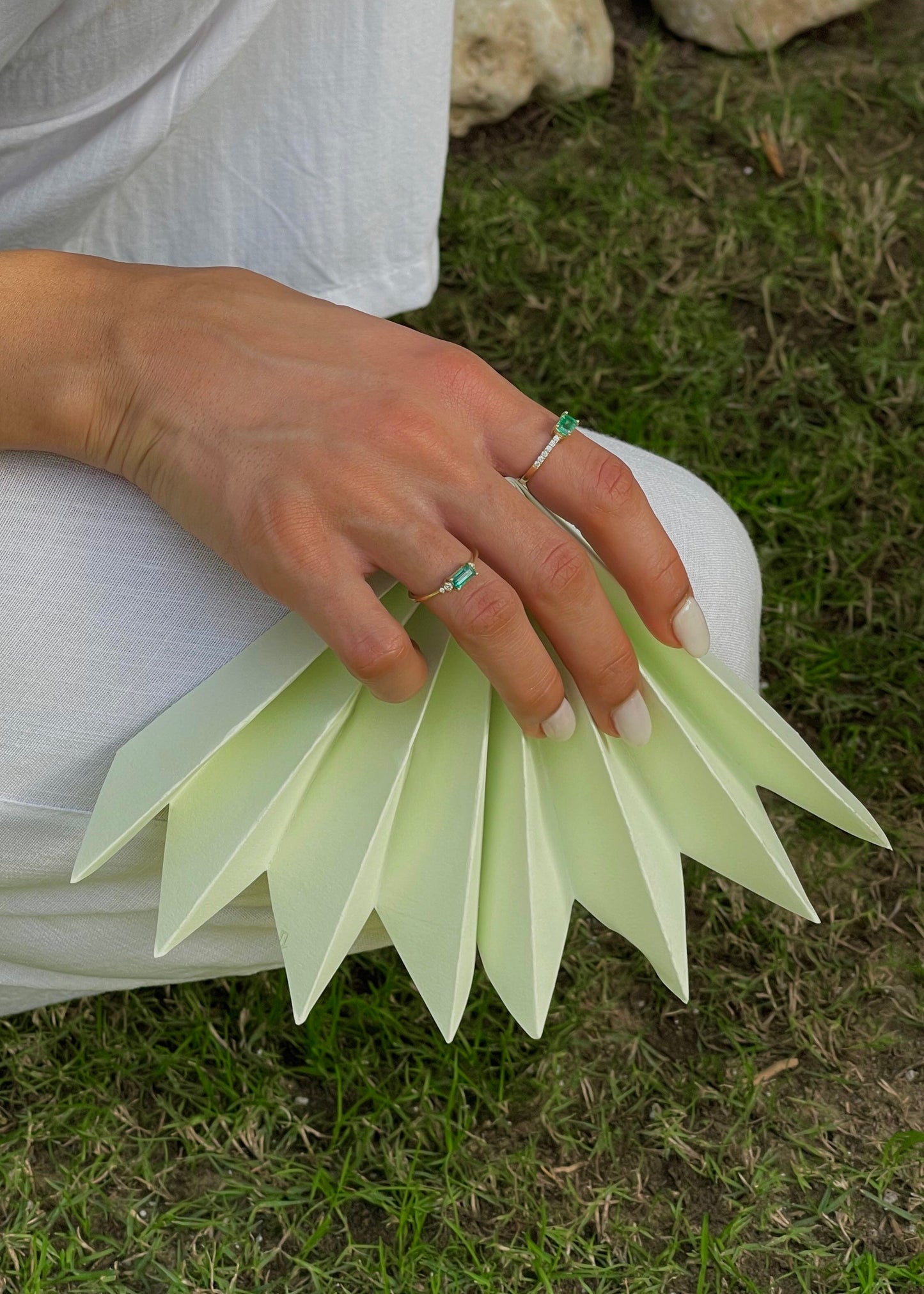 Leenah Emerald Ring - R25