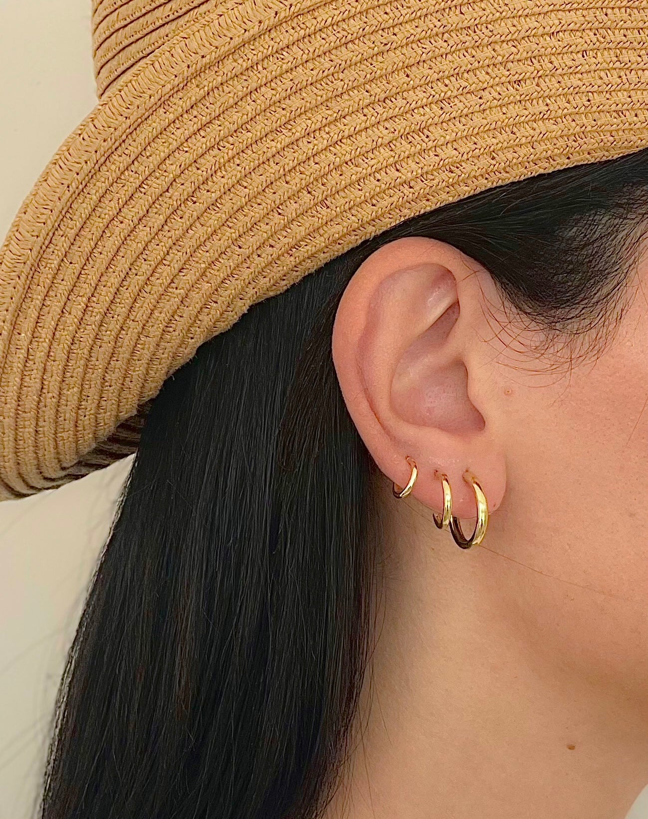 Medium Open Hoop - E33