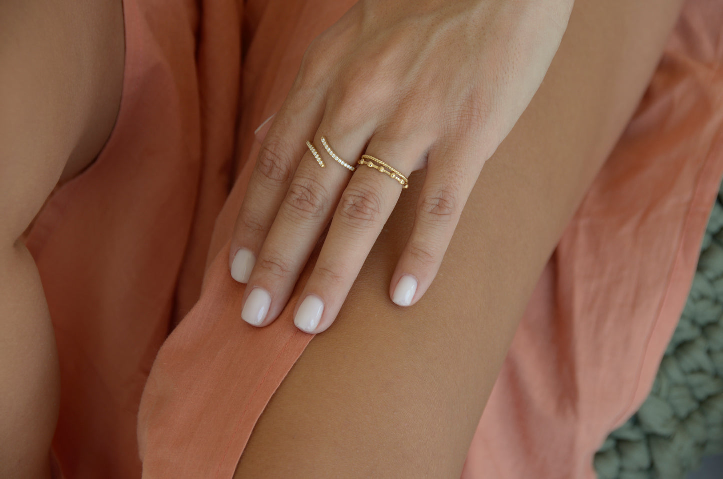 Delicate Open Ring - R49