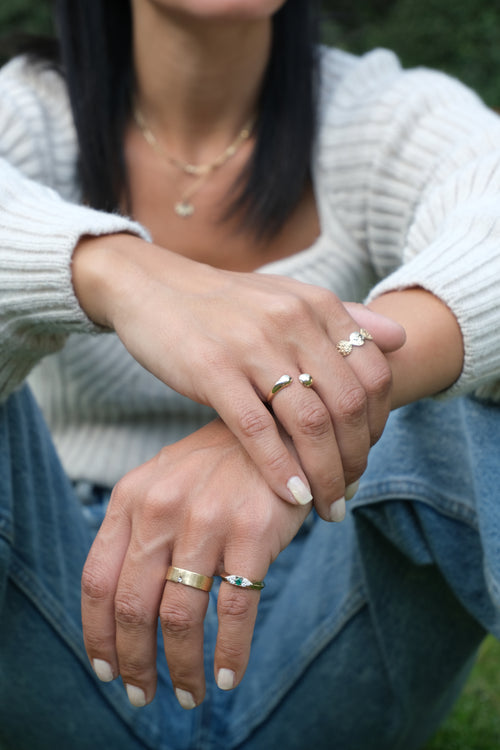 Chunky WaterDrop Ring - R61