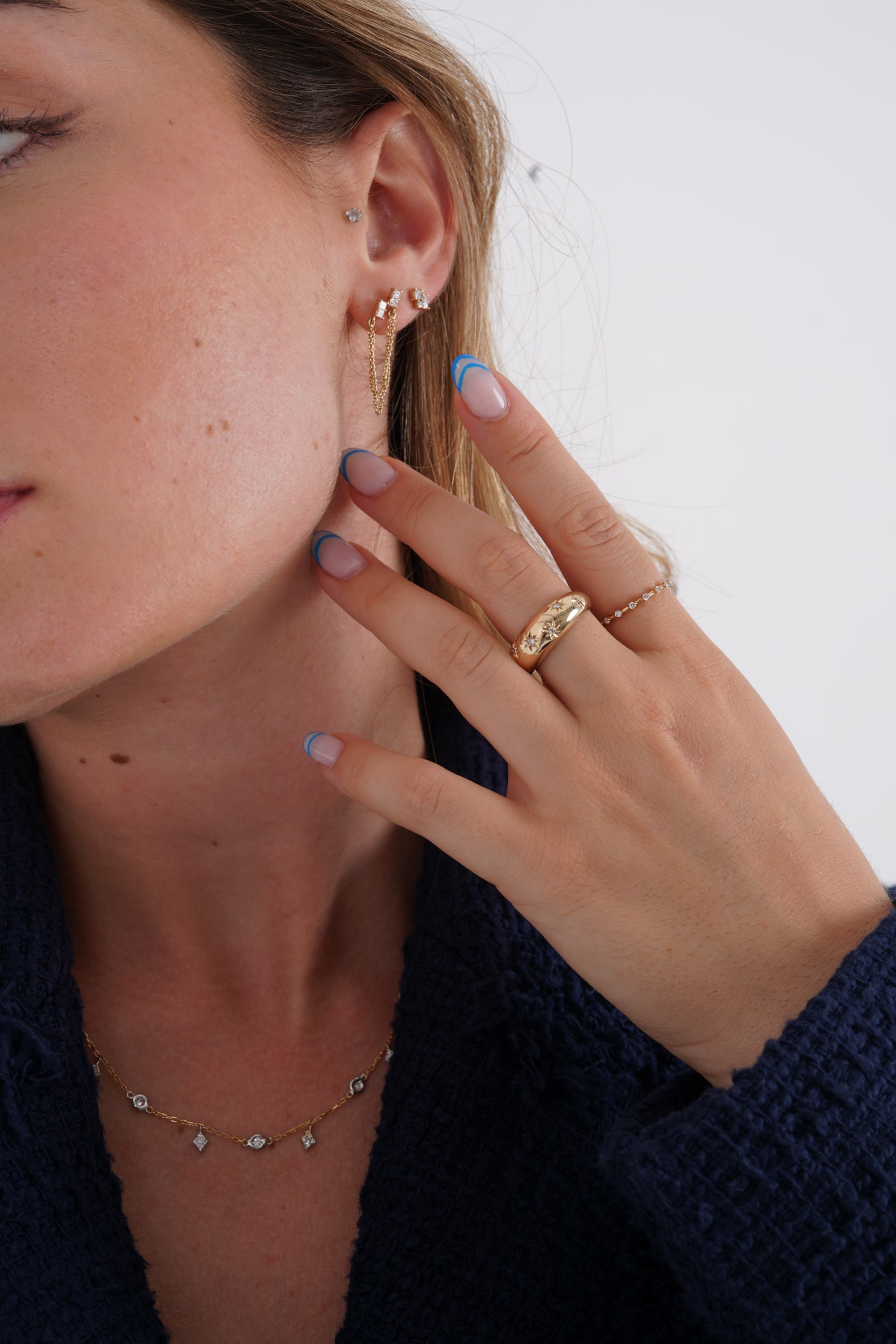 Stars Bombé Ring - R11