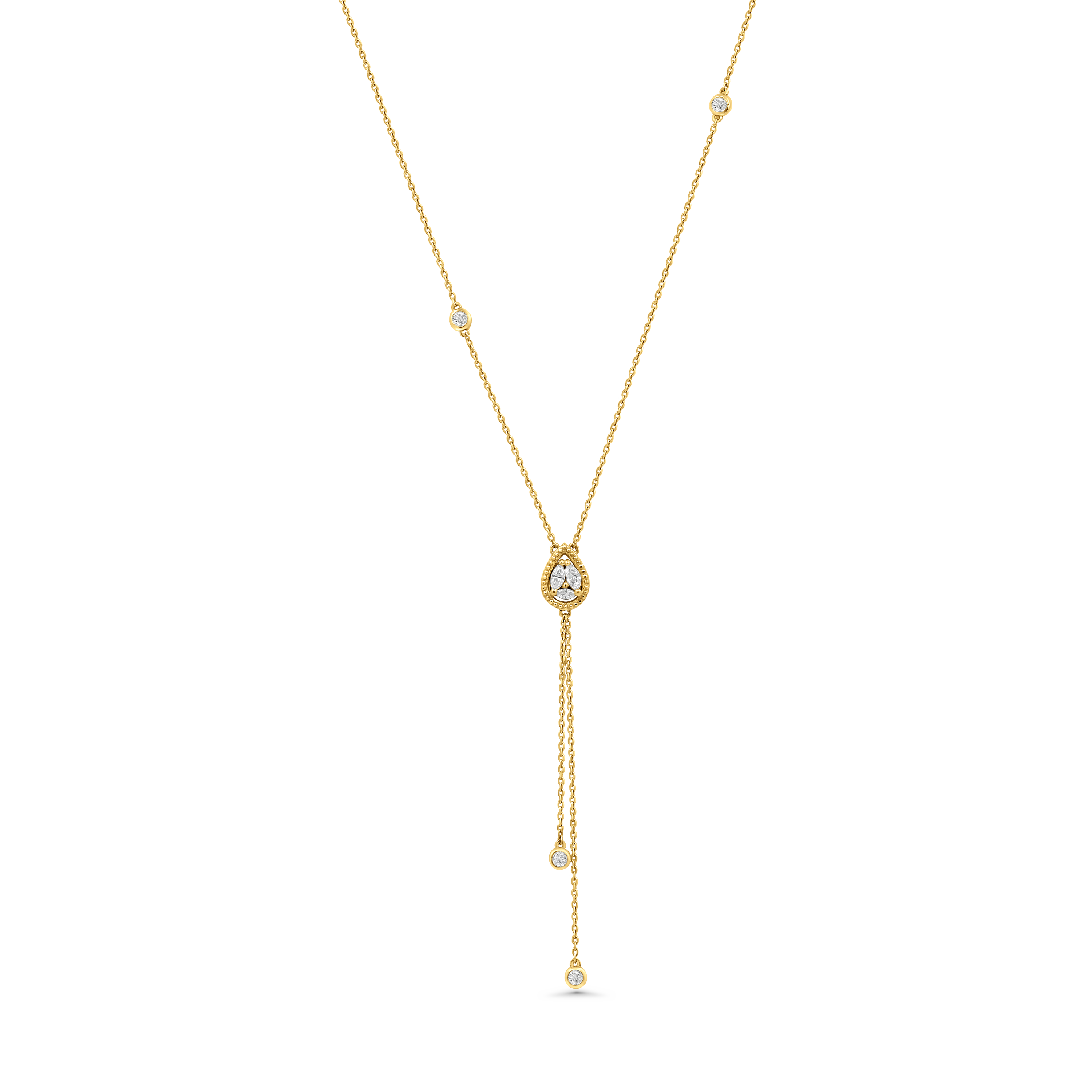 Pear Droplet Necklace - NP5