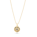 Evil Eye Sapphire Pendant - NP7