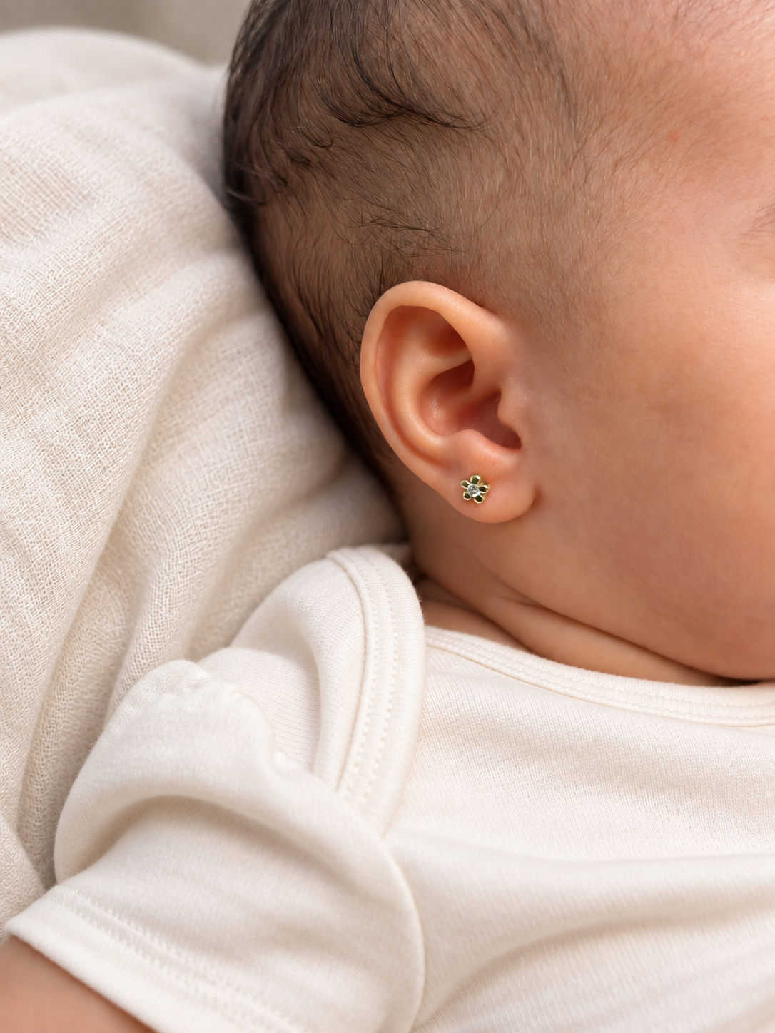 Bloom Flower Studs (Sold As Singles)- E83