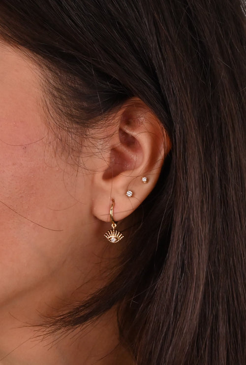 Dangling Eye Earrings (Sold as Singles) - E49