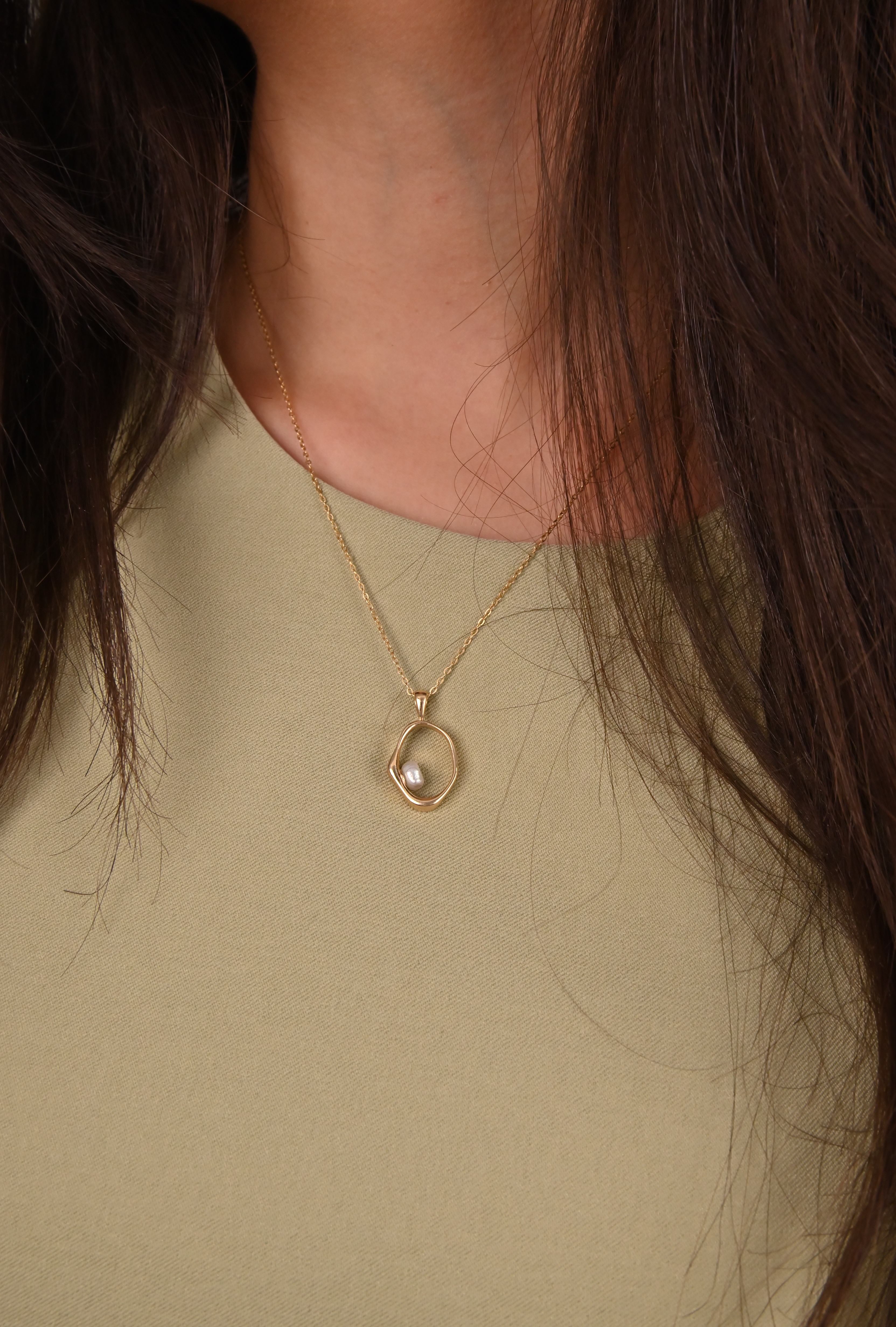 The Organic Pearl Pendant - NP27