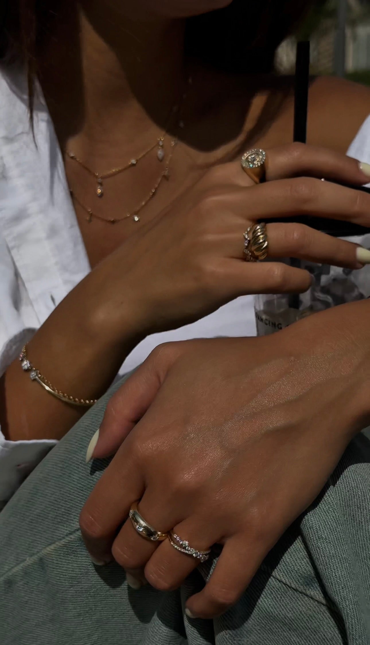 Big Croissant Ring - R40