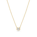 Oval Bezel Necklace - NP34
