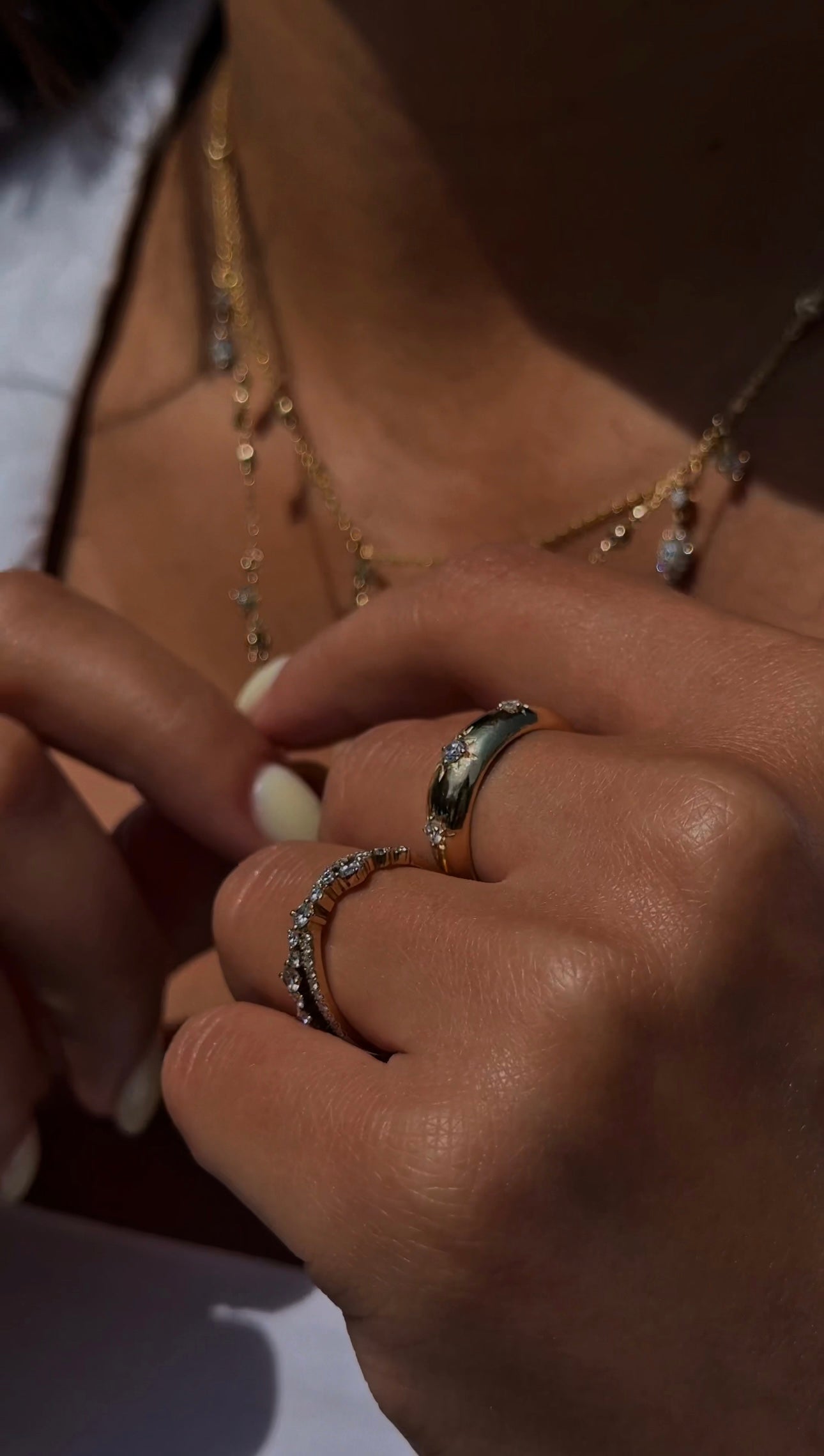 Three Stars Bombé Ring - R62