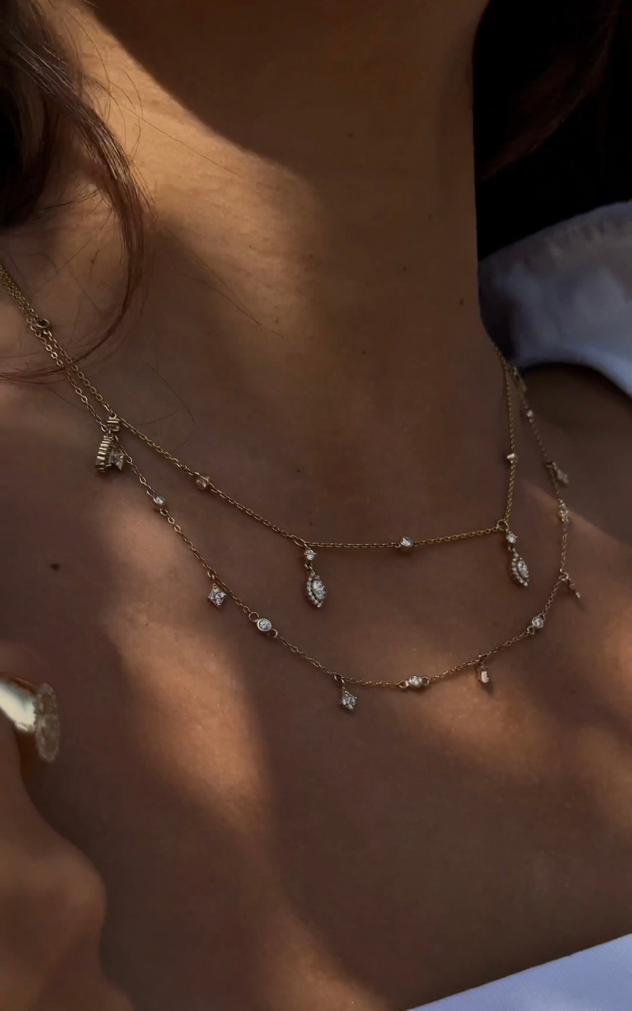 Marquise Trio Necklace - NP22
