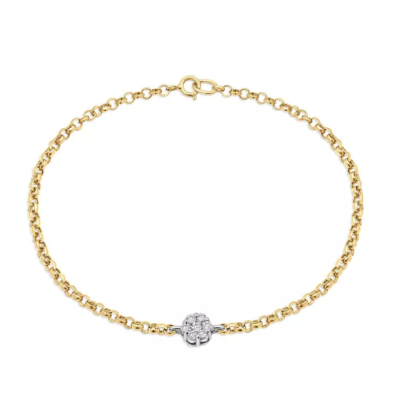 Flower Shape Bracelet - B2