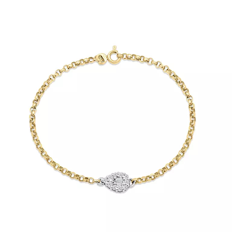 Pear Shape Bracelet - B4