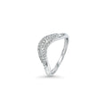 Pavé Curved Dome Ring