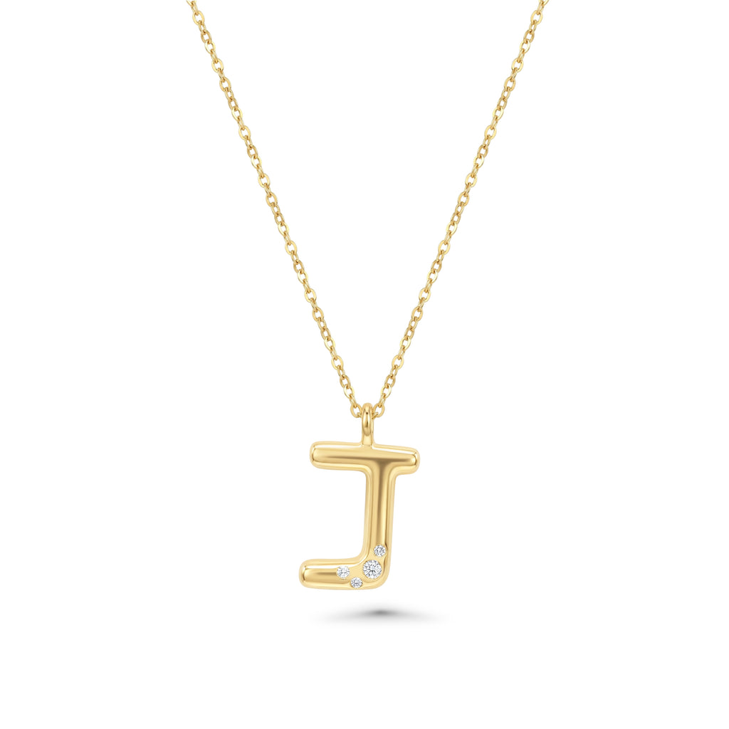 Golden Diamond Initials