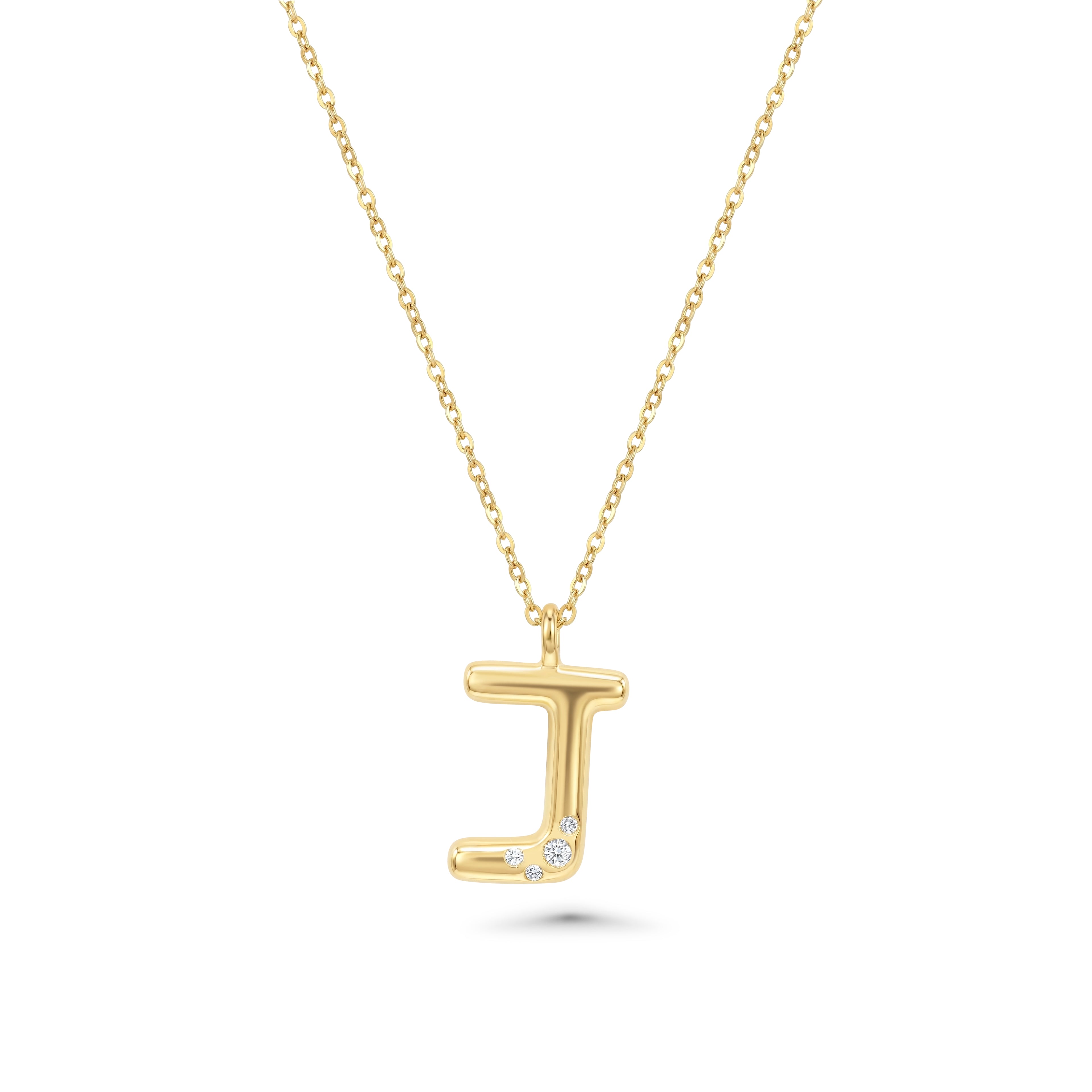 Golden Diamond Initials