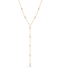 Diamond Line Drop Necklace