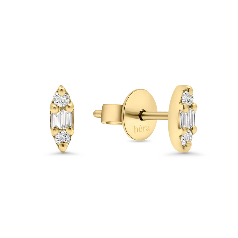 Rhombus Stud (Sold as Singles) - E43