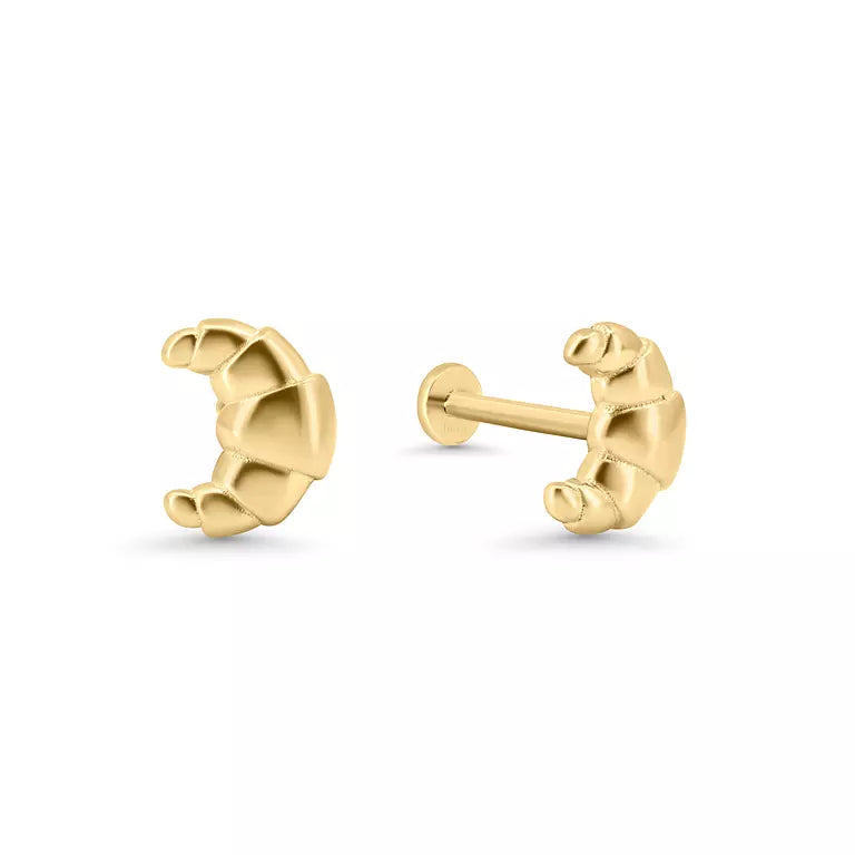Croissant Stud (Sold as singles) - E57
