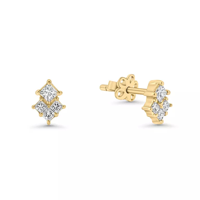 Princess Crown Stud (Sold as Singles) - E59