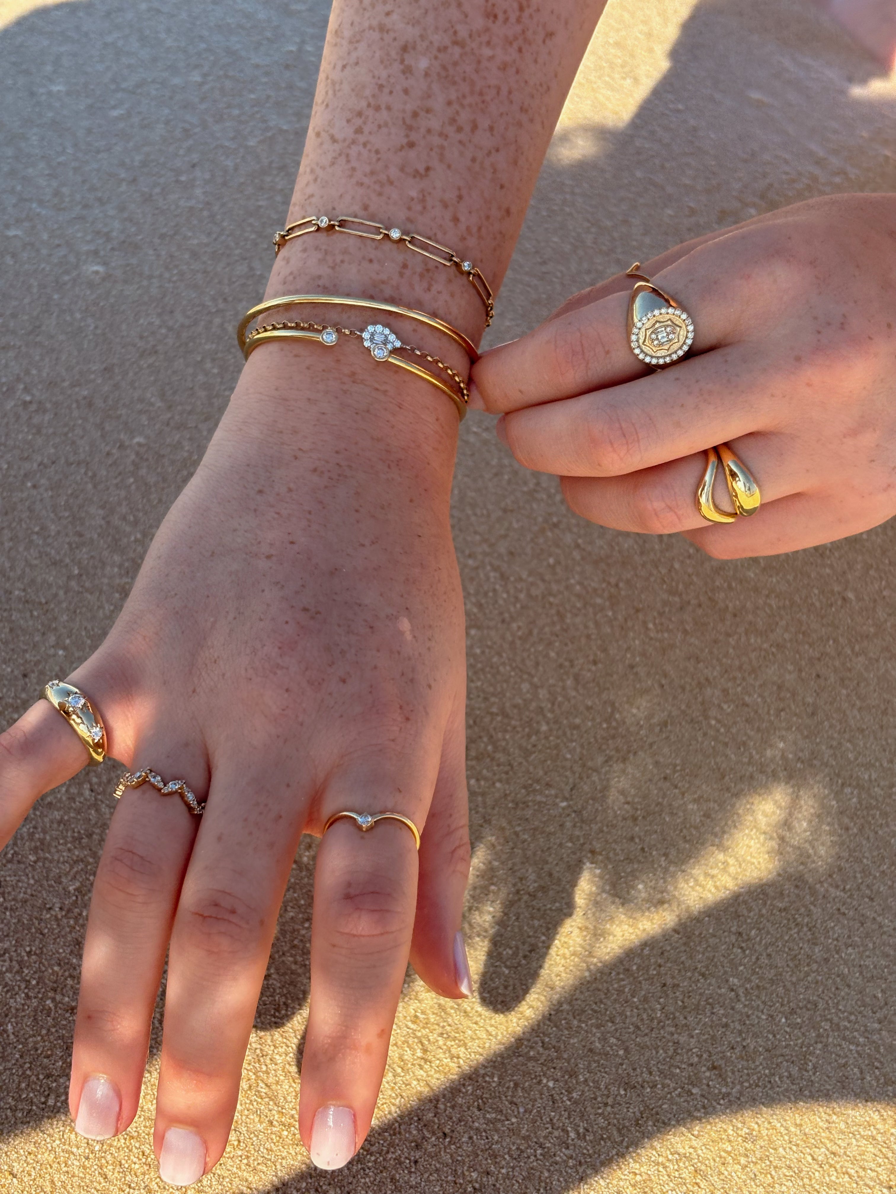 Curved Dome Ring - R65