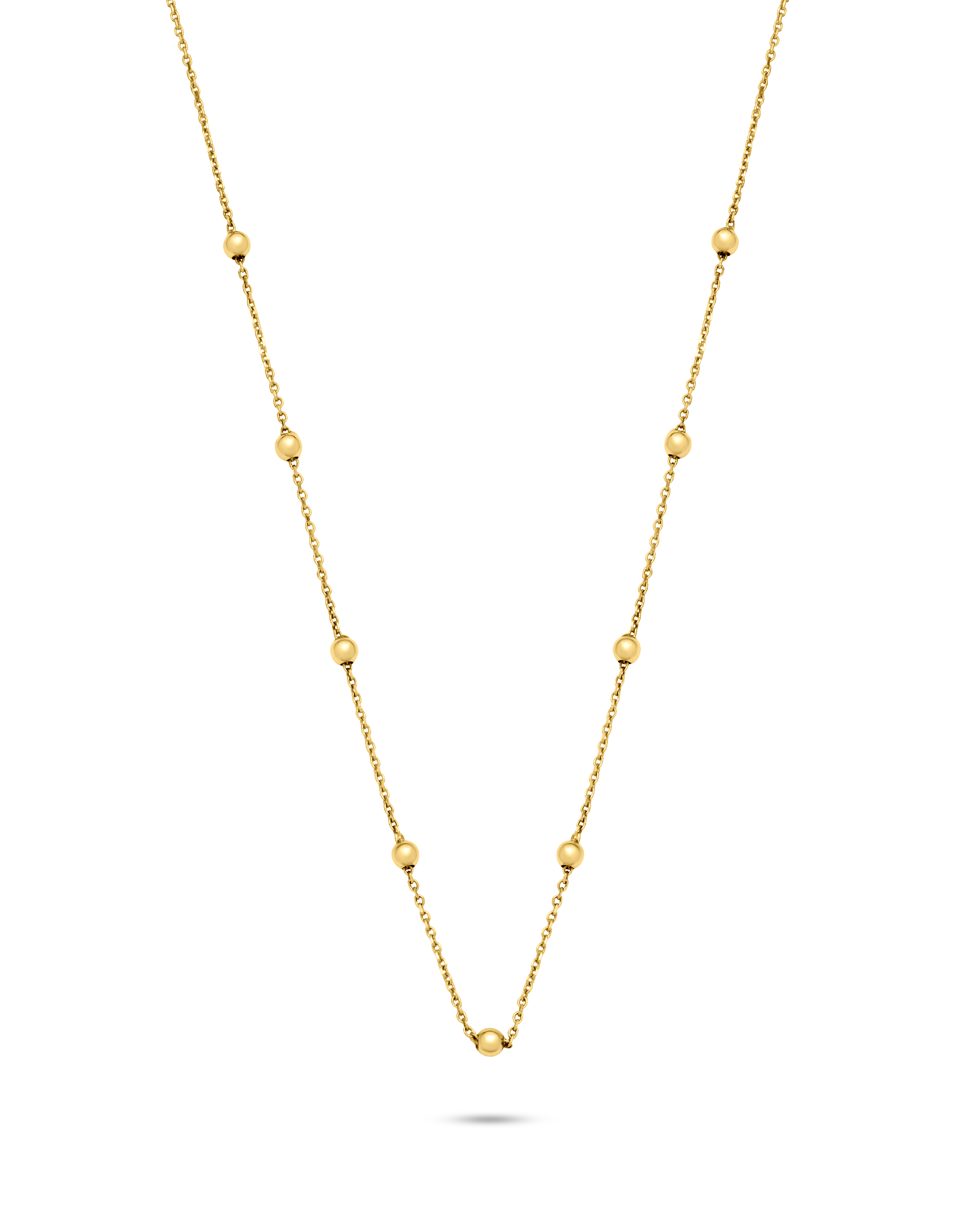 Dotted Gold Necklace - NP24