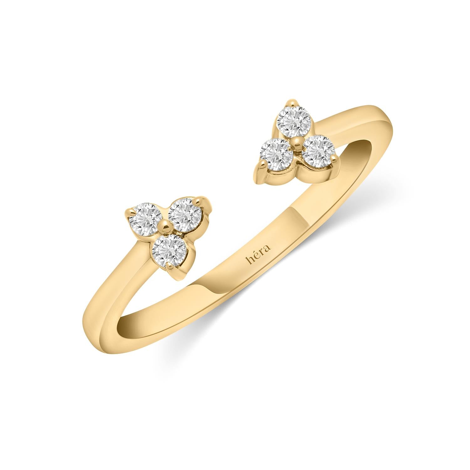 Double Triplets Open Ring - R4