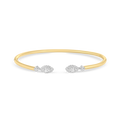 Marquise Diamond Open Bangle - B22