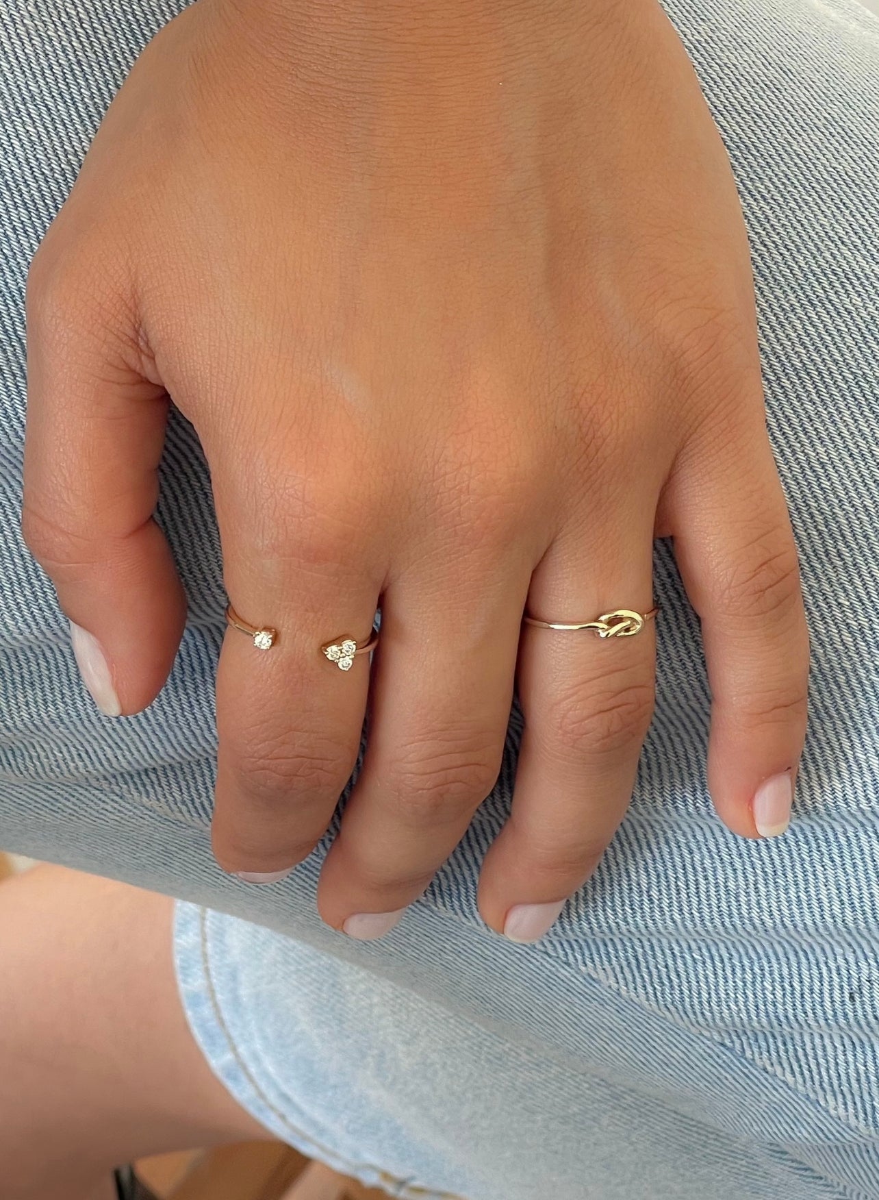 Triplets to One Open Ring - R50