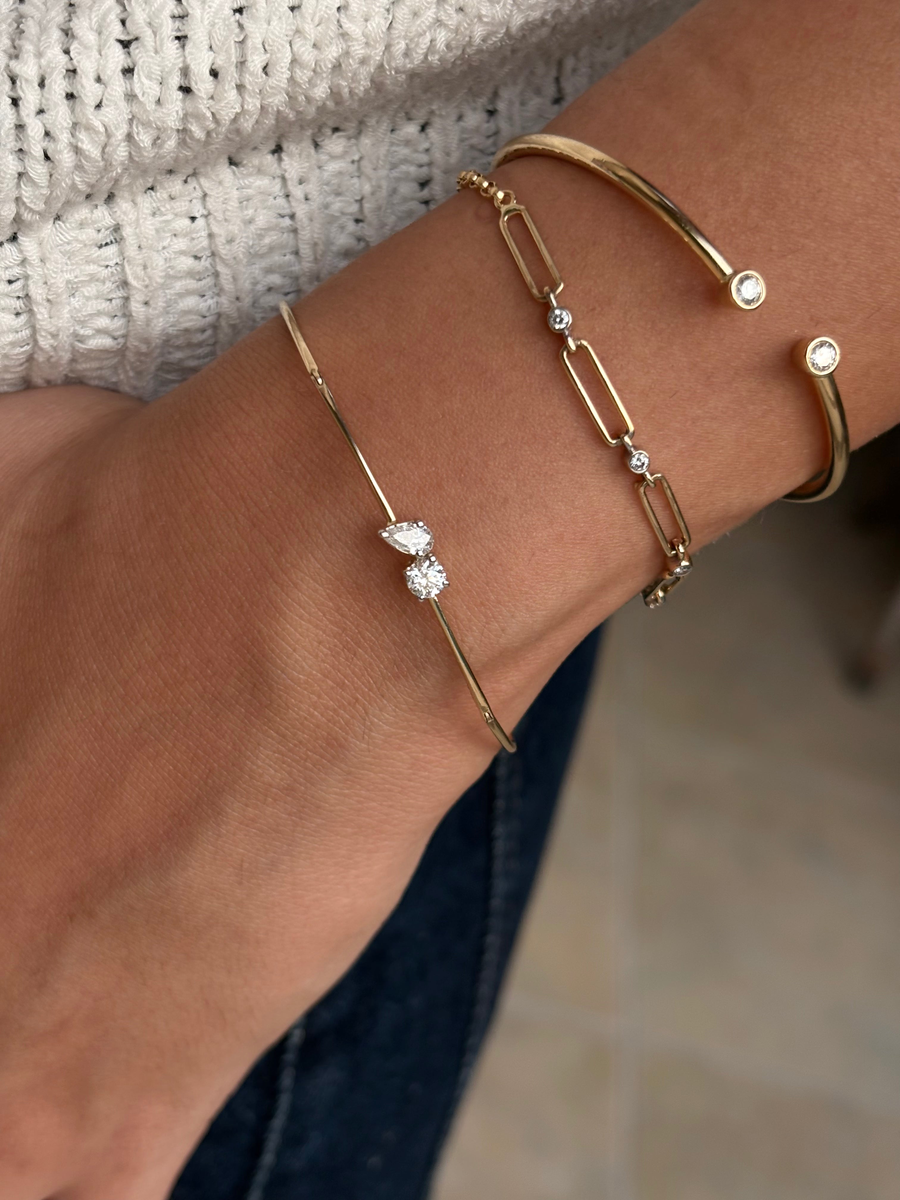 Toi et Moi Bangle