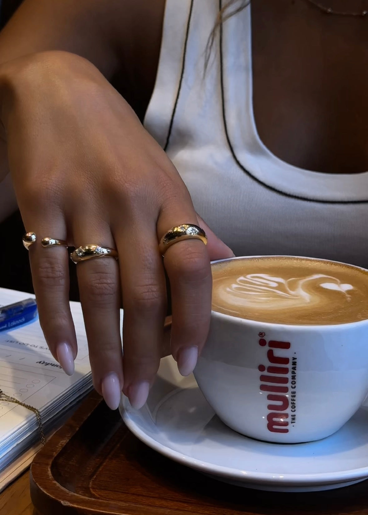 Chunky WaterDrop Ring - R61