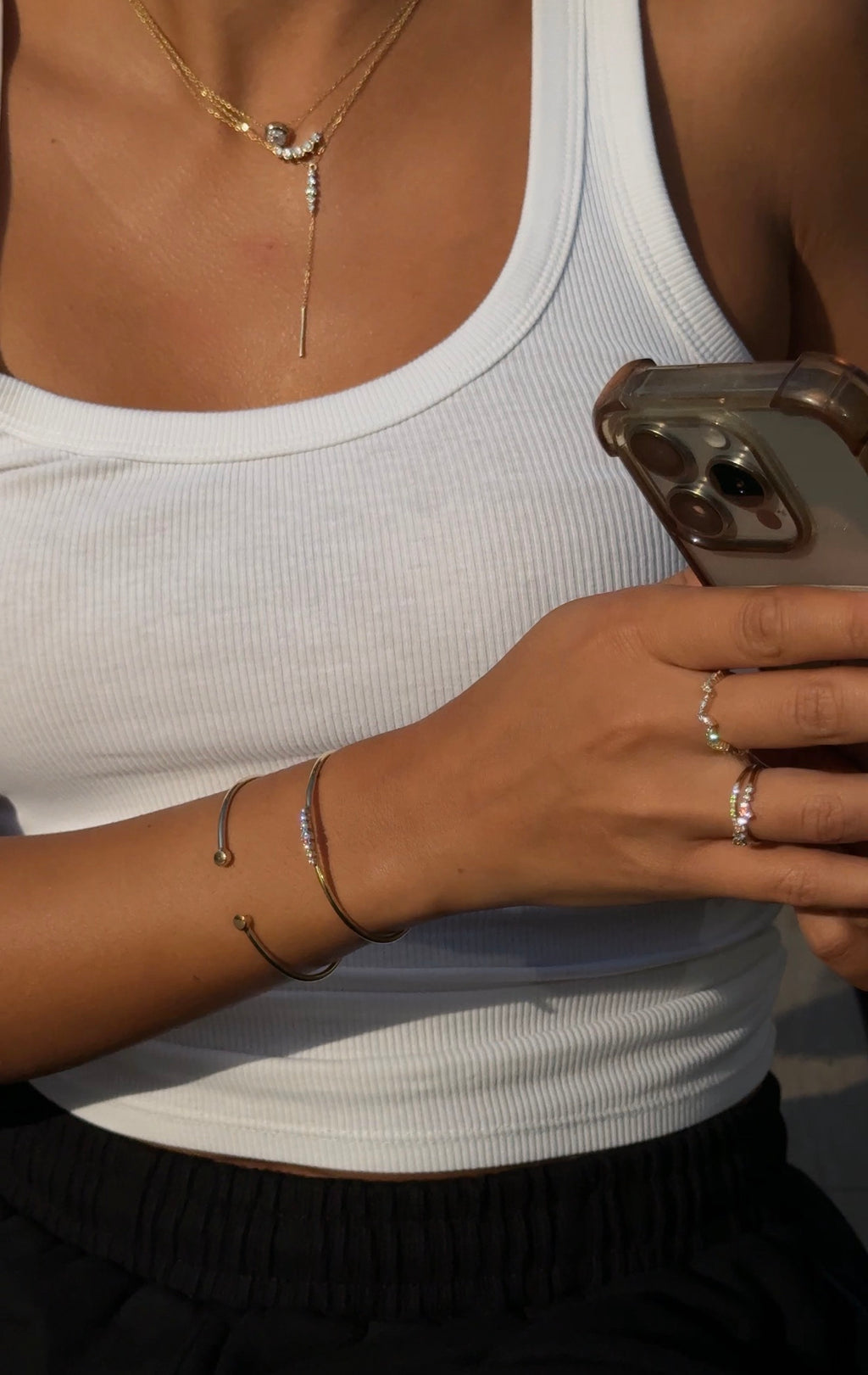 Dégradé Cascade Bangle - B18