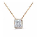 Emerald Cut Necklace - NP10