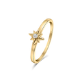 Single Diamond Star Ring - R17