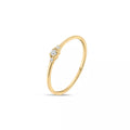 Single Centered Diamond Ring - R20