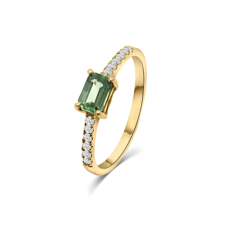 Leenah Green Sapphire Ring - R28