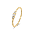 Tria Dotted Ring - R42