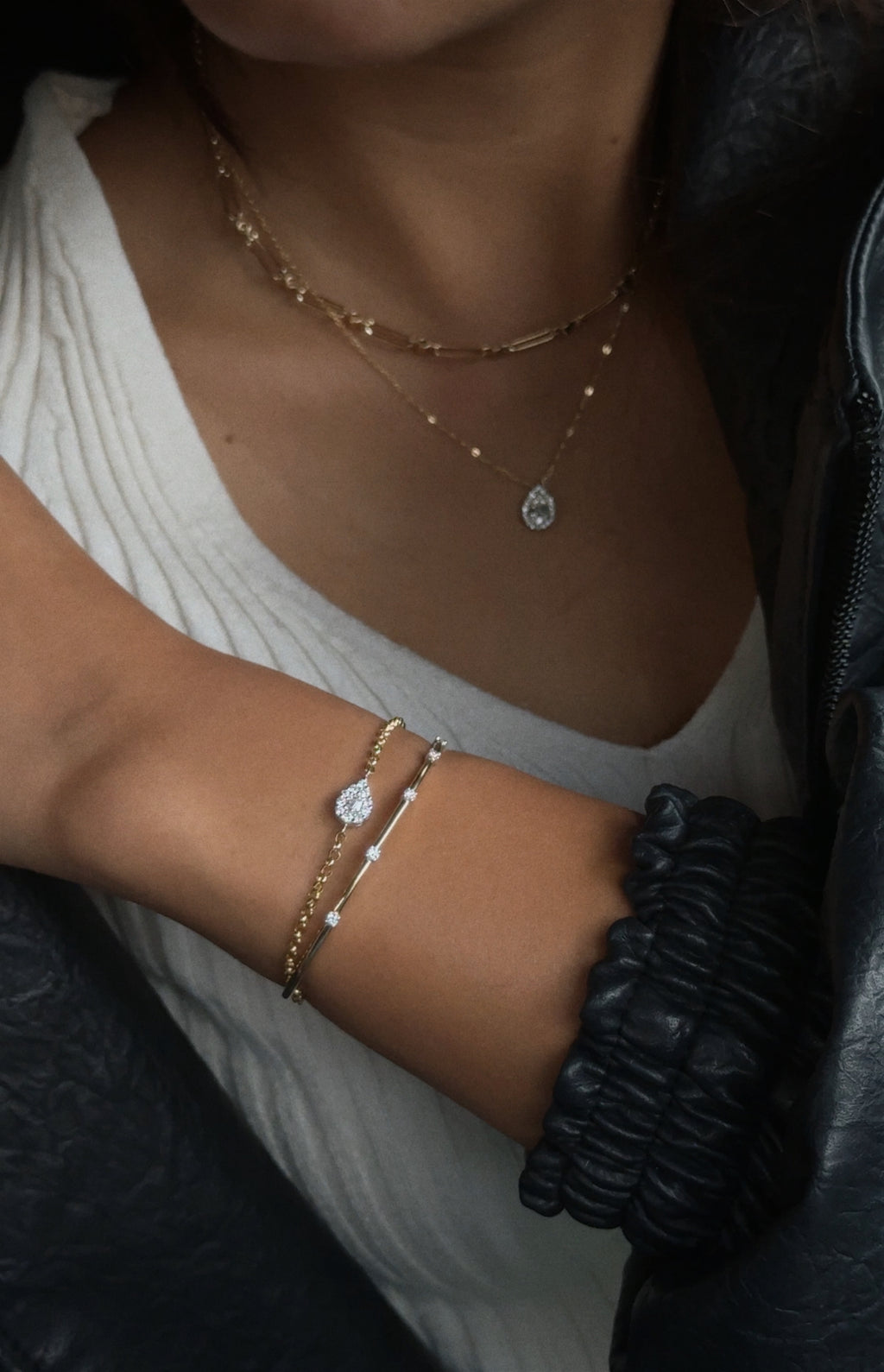 Pear Shape Bracelet - B4