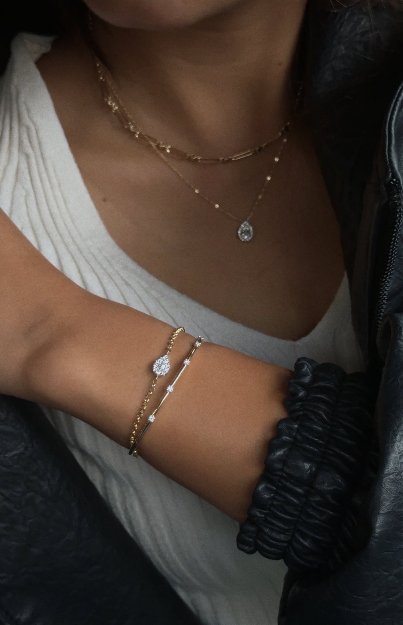 Pear Shape Bracelet - B4