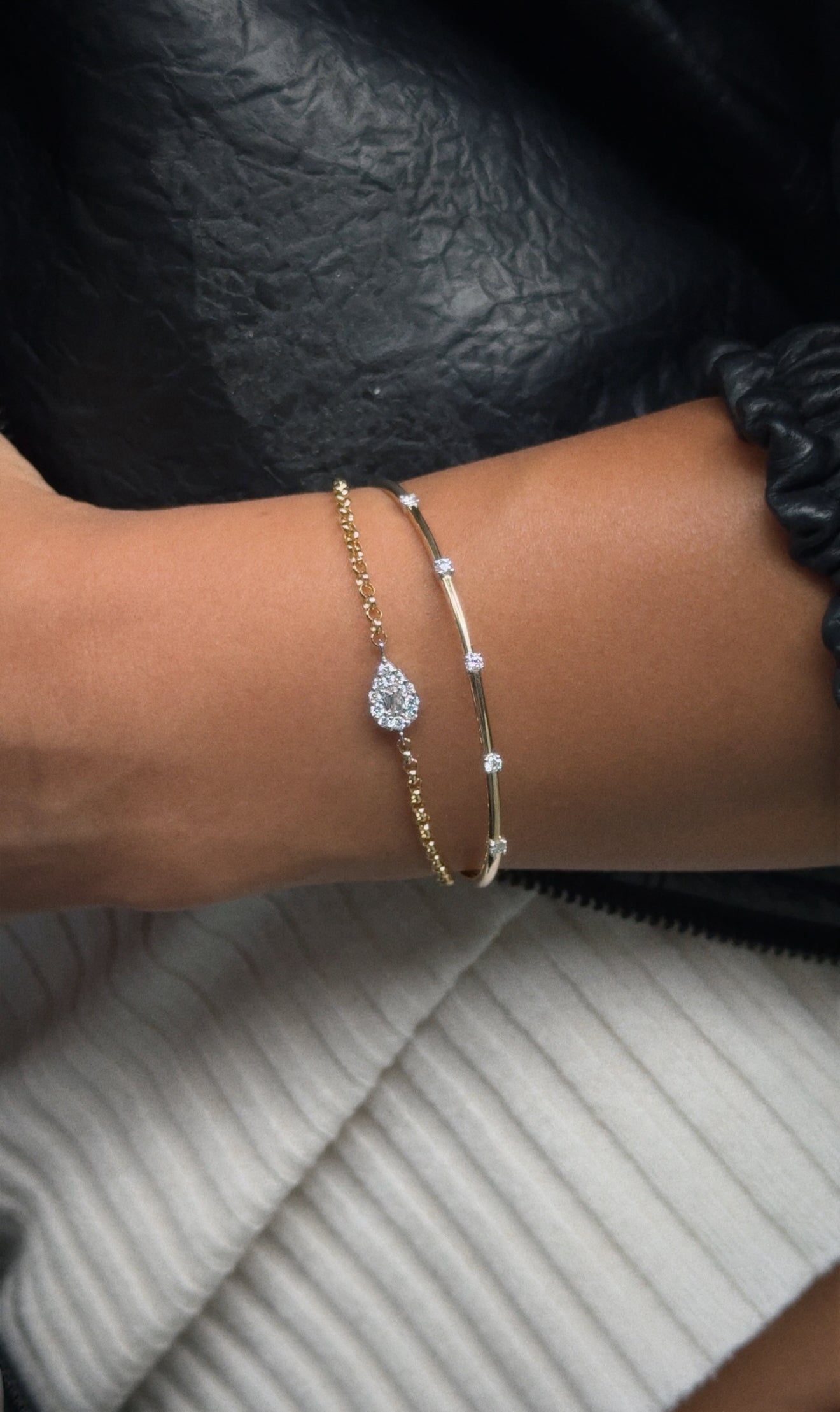 Pear Shape Bracelet - B4