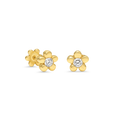 Bloom Flower Studs (Sold As Singles)- E83