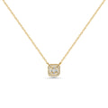Carré Diamond Pendant - np28
