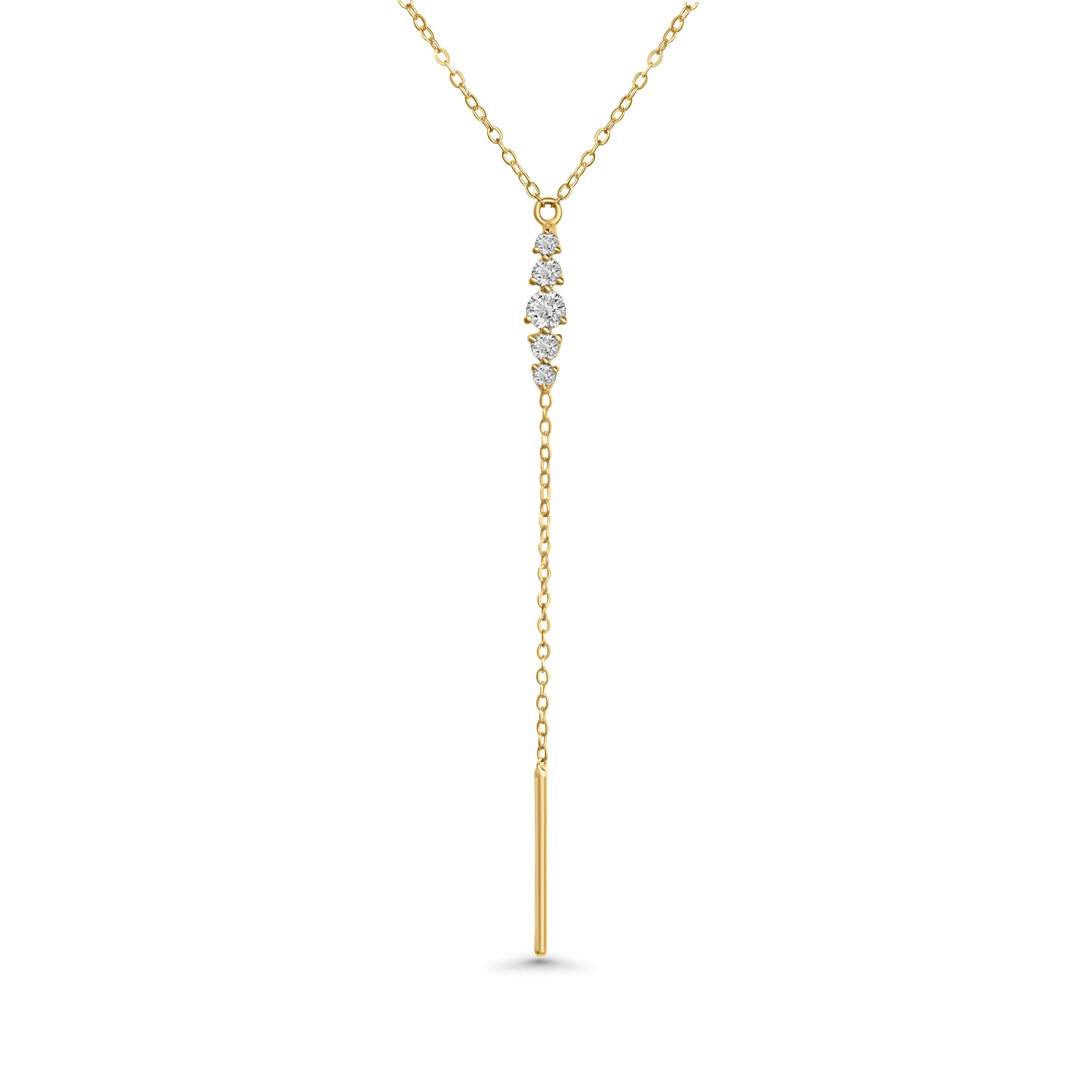Dangling Diamond Pendant - np29