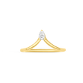 Pear V Ring - R67
