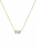 Toi et Moi Diamond Necklace