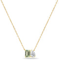 Toi et Moi Sapphire Necklace